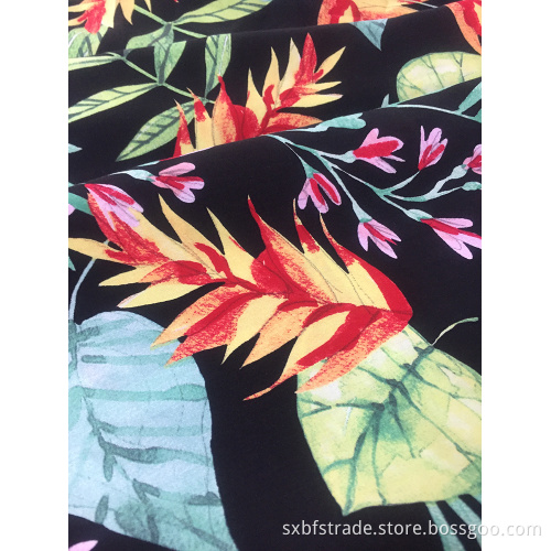 Rayon Poplin Air-jet 45s Printing Fabric Broad Width